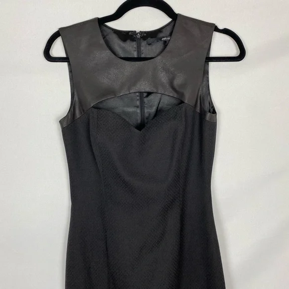 Jay Godfrey Black Chest Cutout Dress - Picture 5 of 10